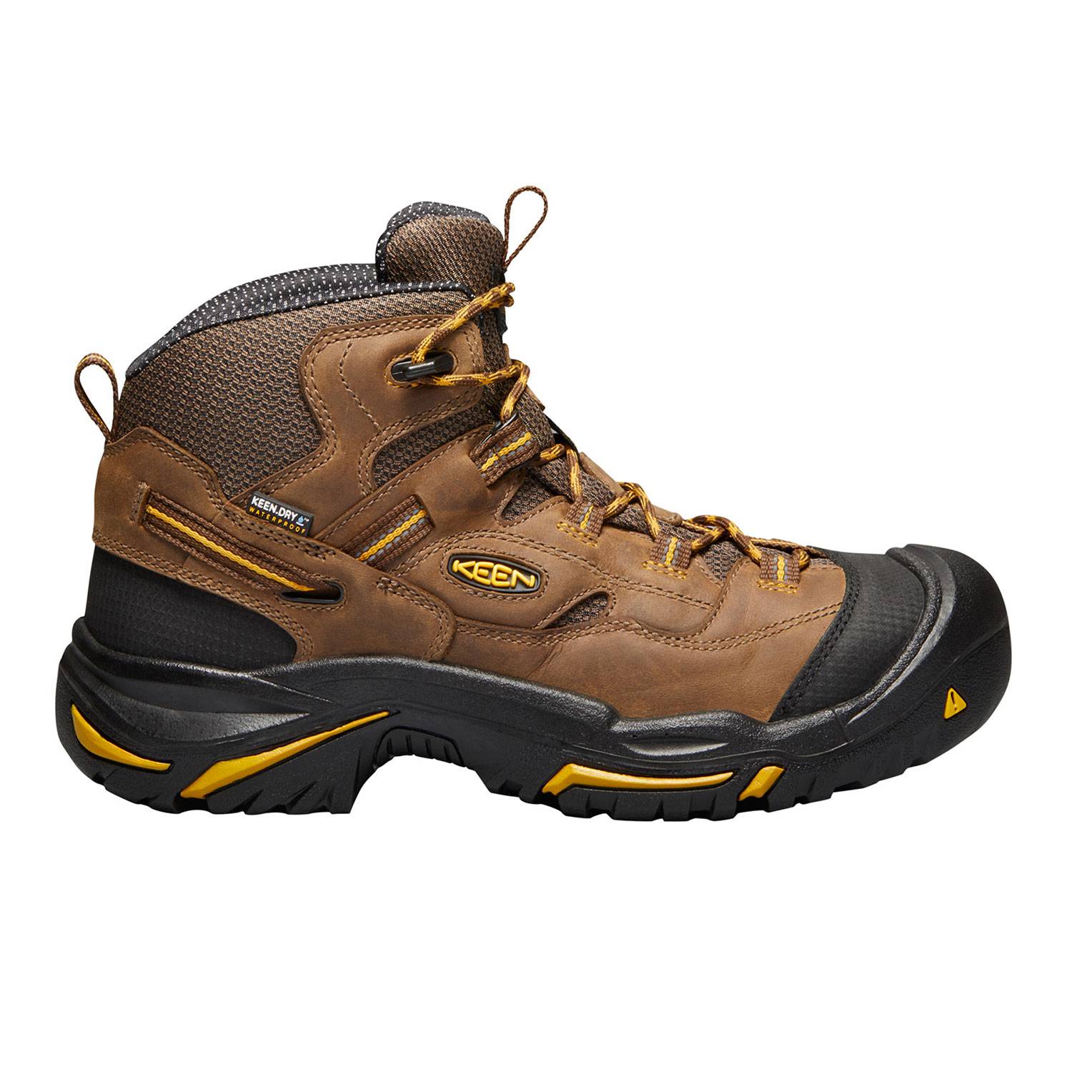 KEEN BRADDOCK WATERPROOF STEEL TOE QUARTERBOOT