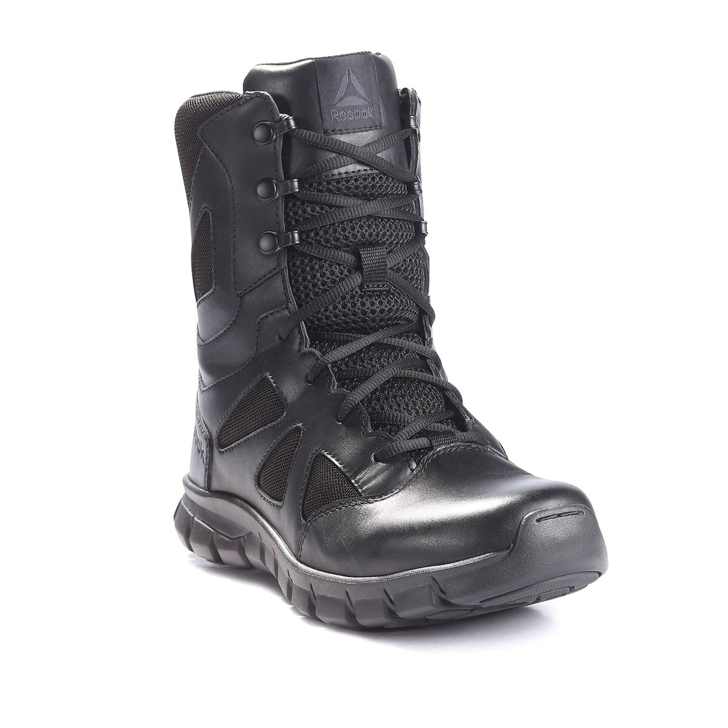REEBOK 8" SUBLITE CUSHION TACTICAL SIDE ZIP BOOT