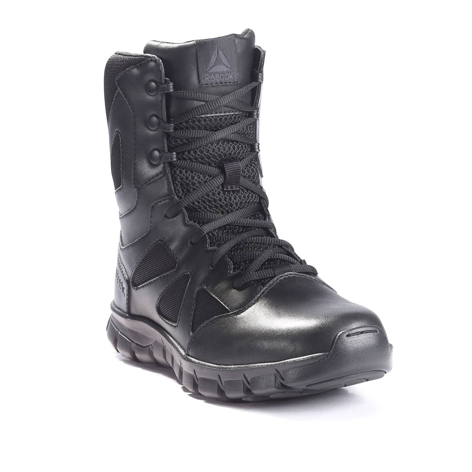 REEBOK 8" SUBLITE CUSHION TACTICAL SIDE ZIP WATERPROOF BOOT