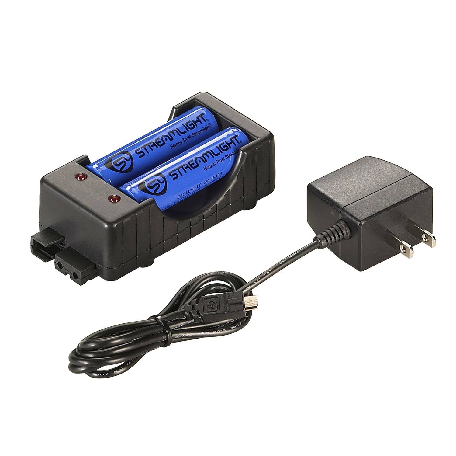 Streamlight 18650 Charger Kit 120V AC