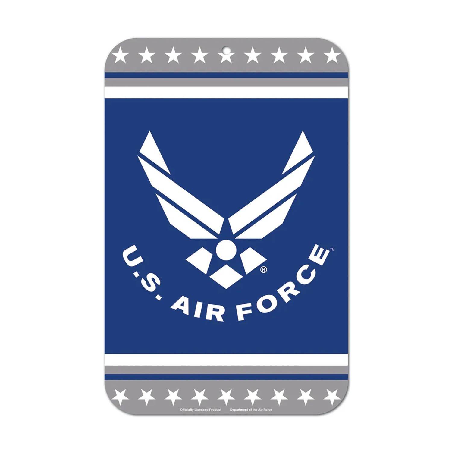 Wincraft  Air Force Plastic Sign, 11" x 17"