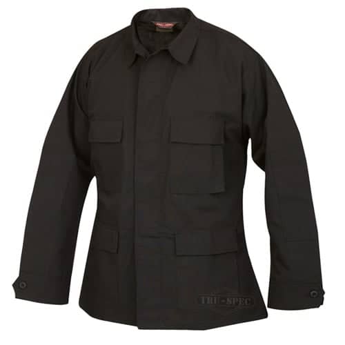 TRU-SPEC POLY COTTON RIPSTOP LONG-SLEEVE 4 POCKET BDU SHIRT