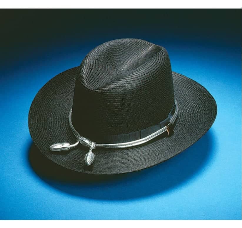 STRATTON DOUBLE BRIM STRAW SHERIFF STYLE HAT
