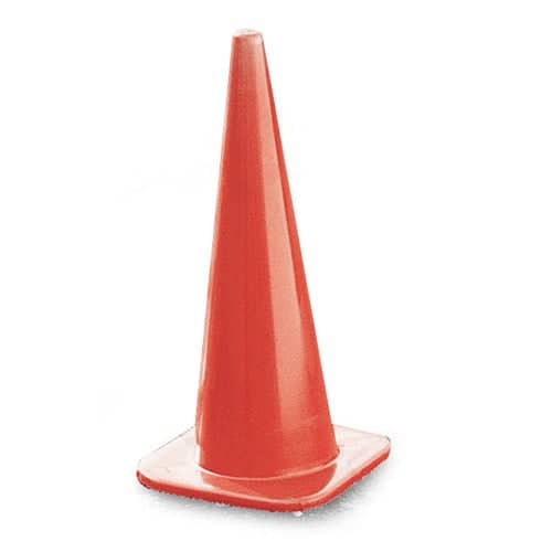 Cortina Safety 28" Non Reflective Traffic Cones (5 Per Box)