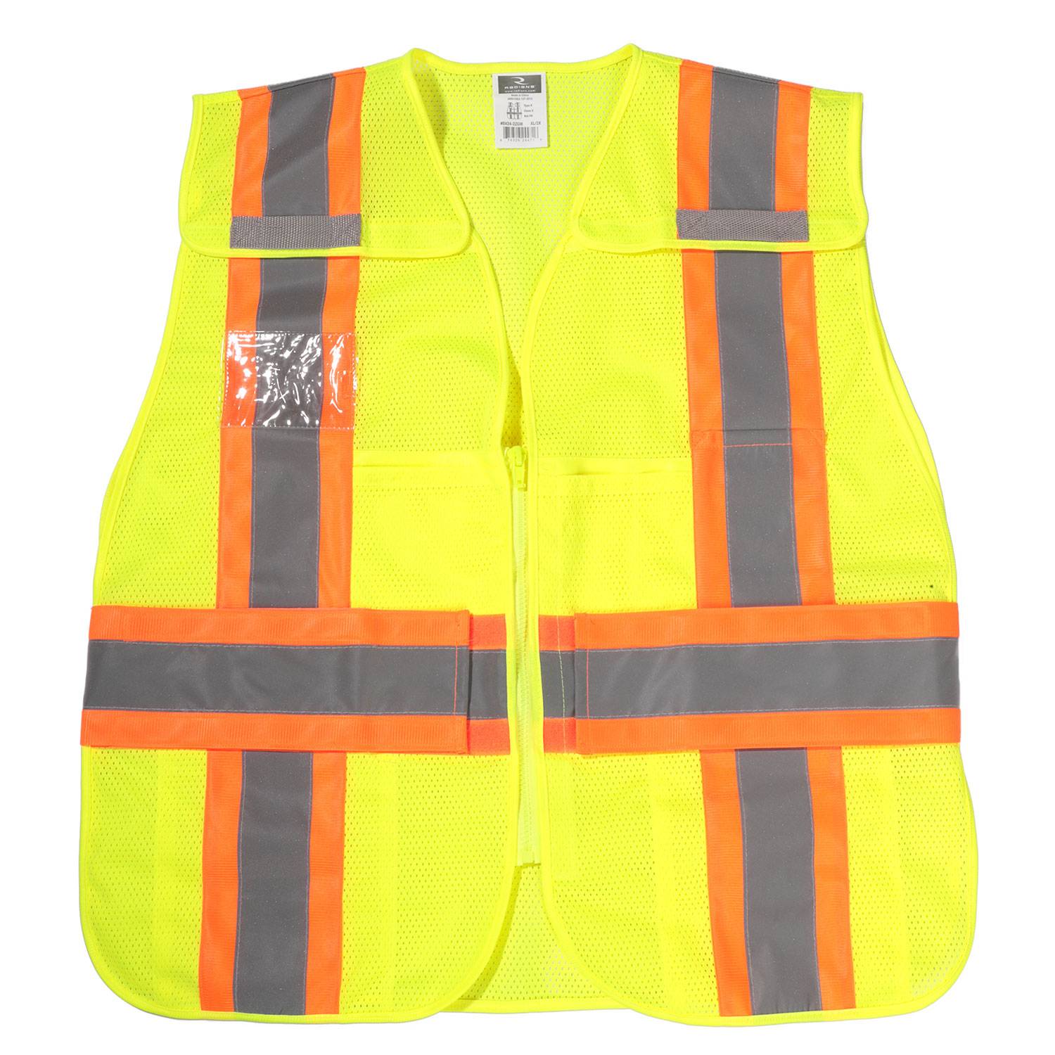 RADIANS SV24-2 TYPE R CLASS 2 BREAKAWAY 2 TONE SAFETY VEST