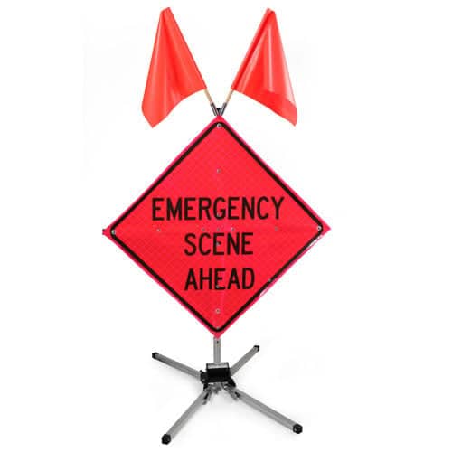 Dicke Fold and Roll Sign System 36"