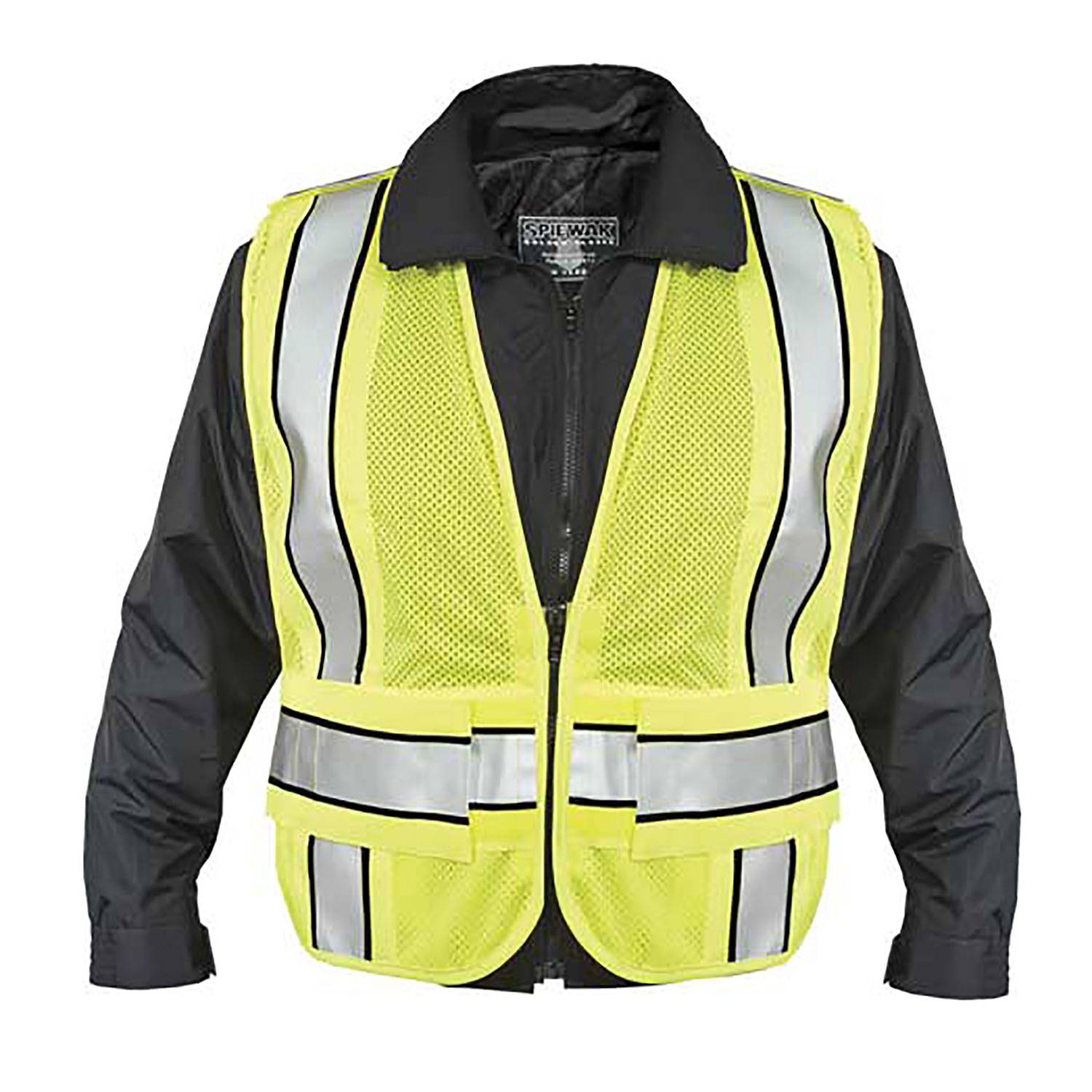 Spiewak ANSI Vizguard Airflow Public Safety Vest with Badge
