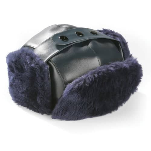 Midway Cap Co. Vinyl Faux Fur Trooper Cap