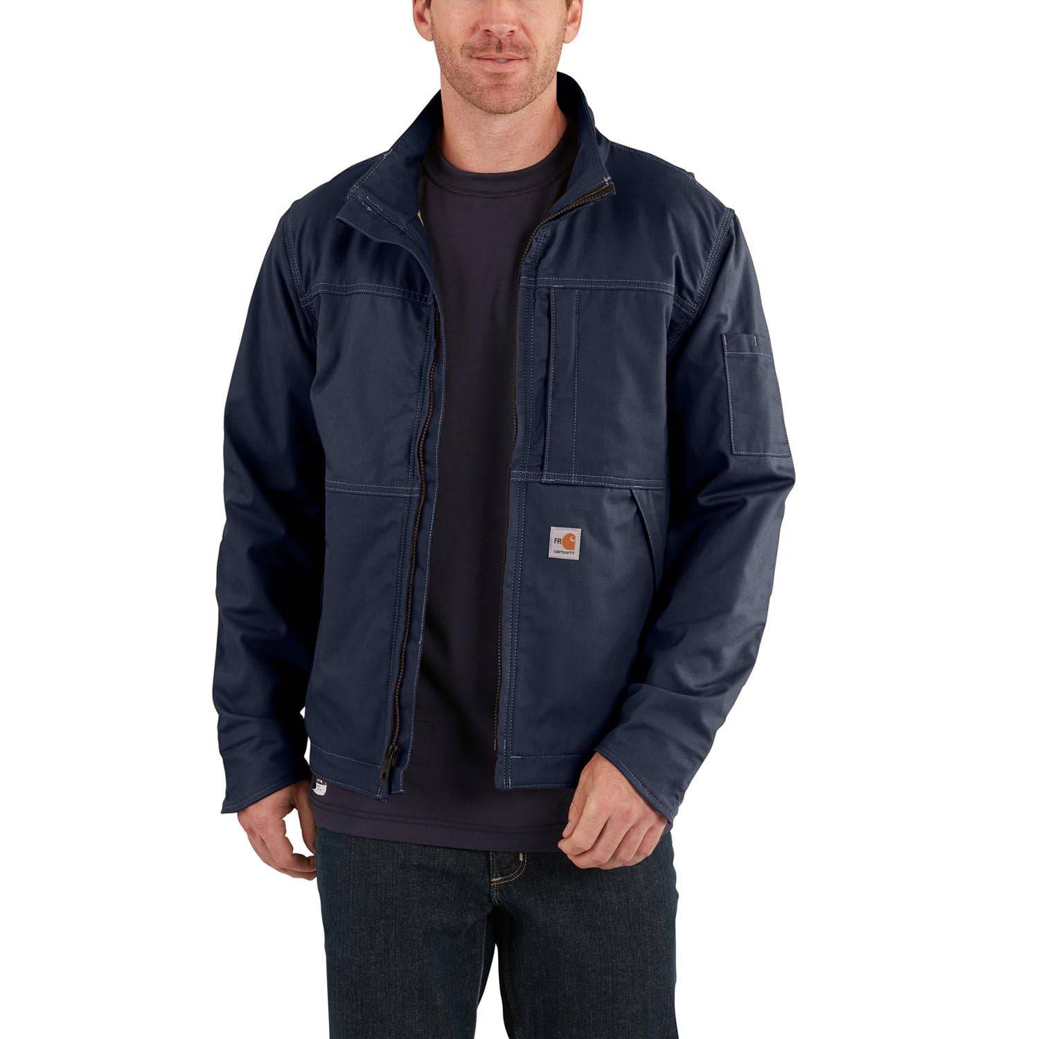 CARHARTT MEN'S FULL SWING QUICK DUCK FLAME-RESISTANT JACKET