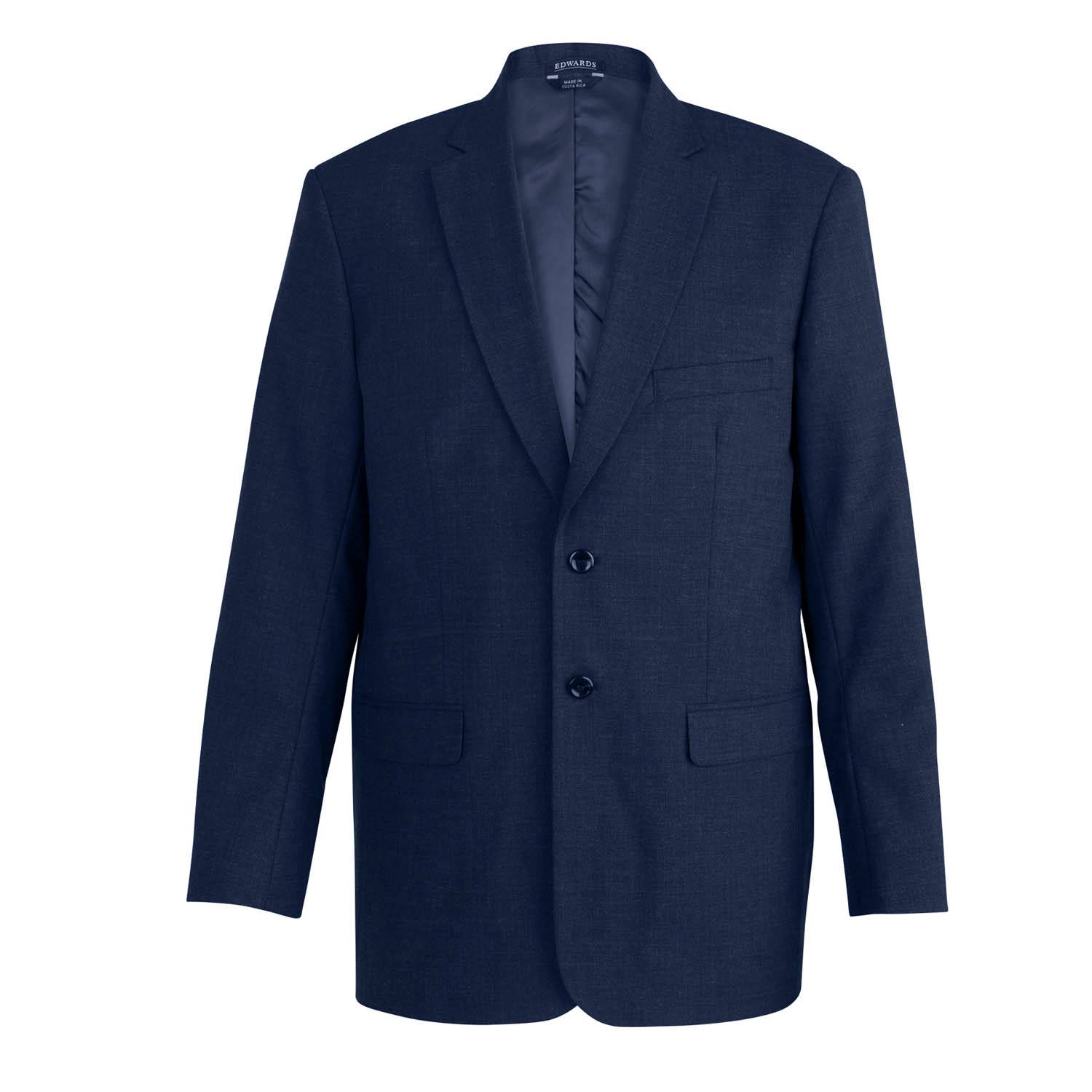 EDWARD'S MEN'S SINGLE BREASTED SUIT COAT