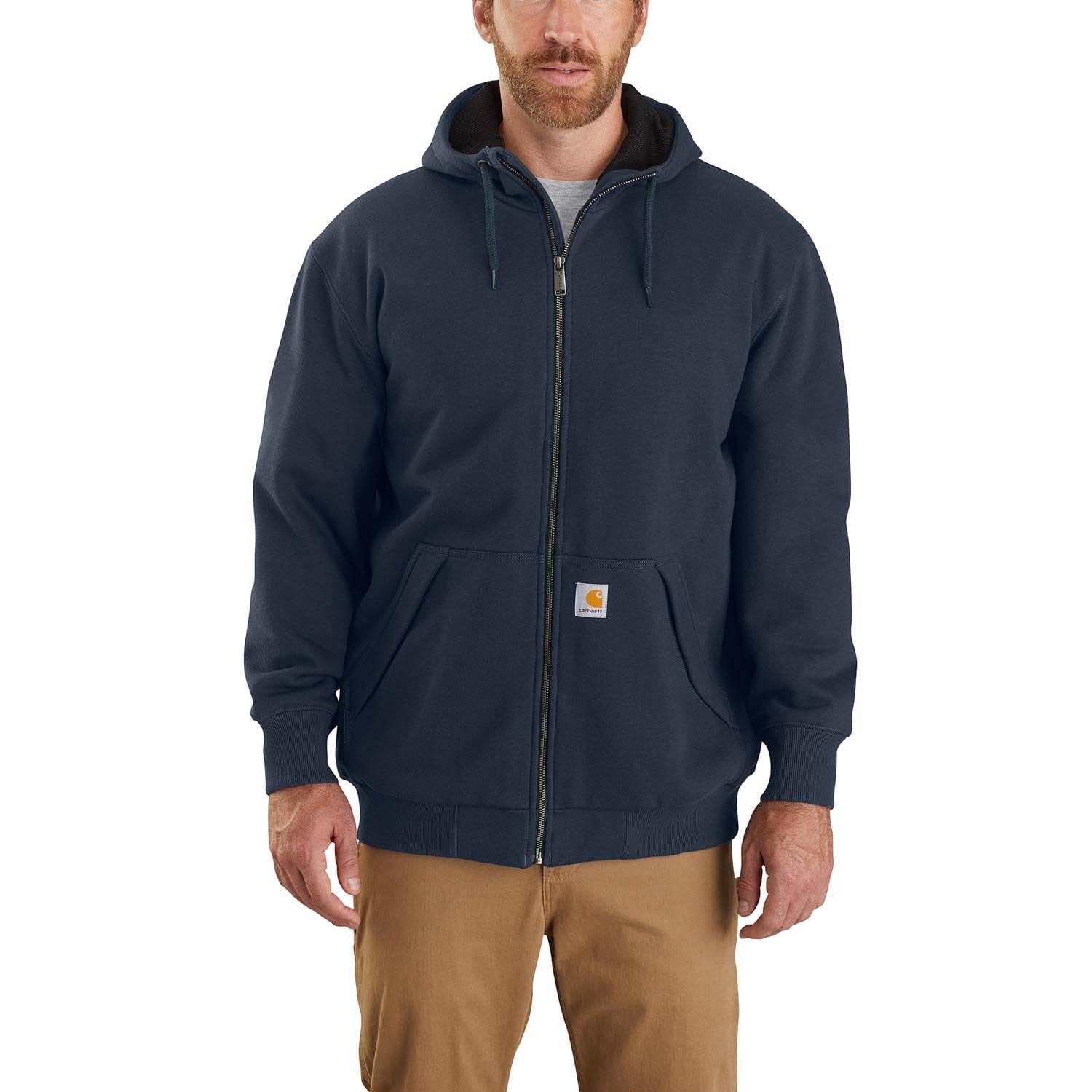 CARHARTT RAIN DEFENDER THERMAL-LINED FULL-ZIP SWEATSHIRT