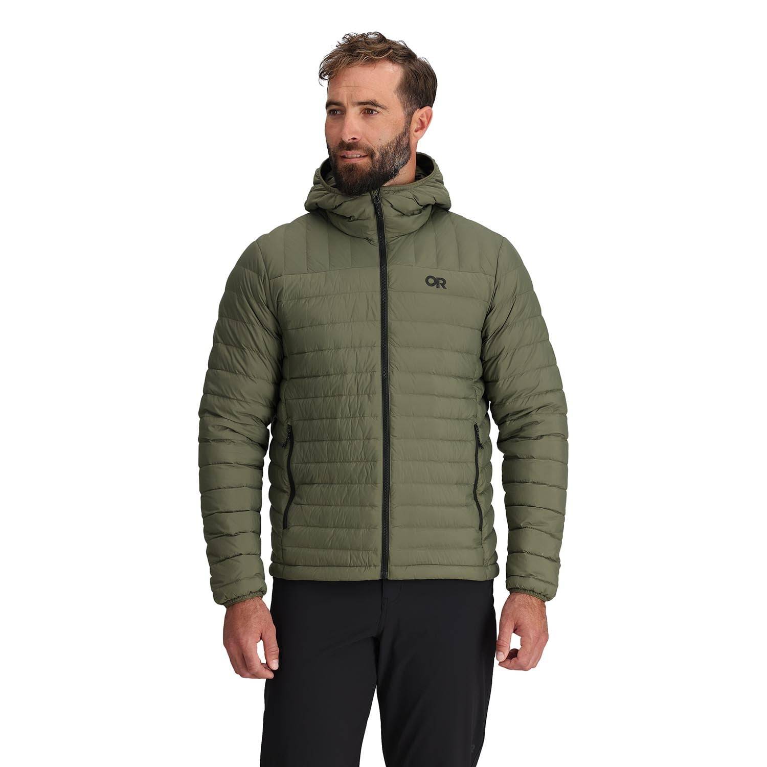 OUTDOOR RESEARCH MEN'S TRANSCENDENT DOWN HOODIE