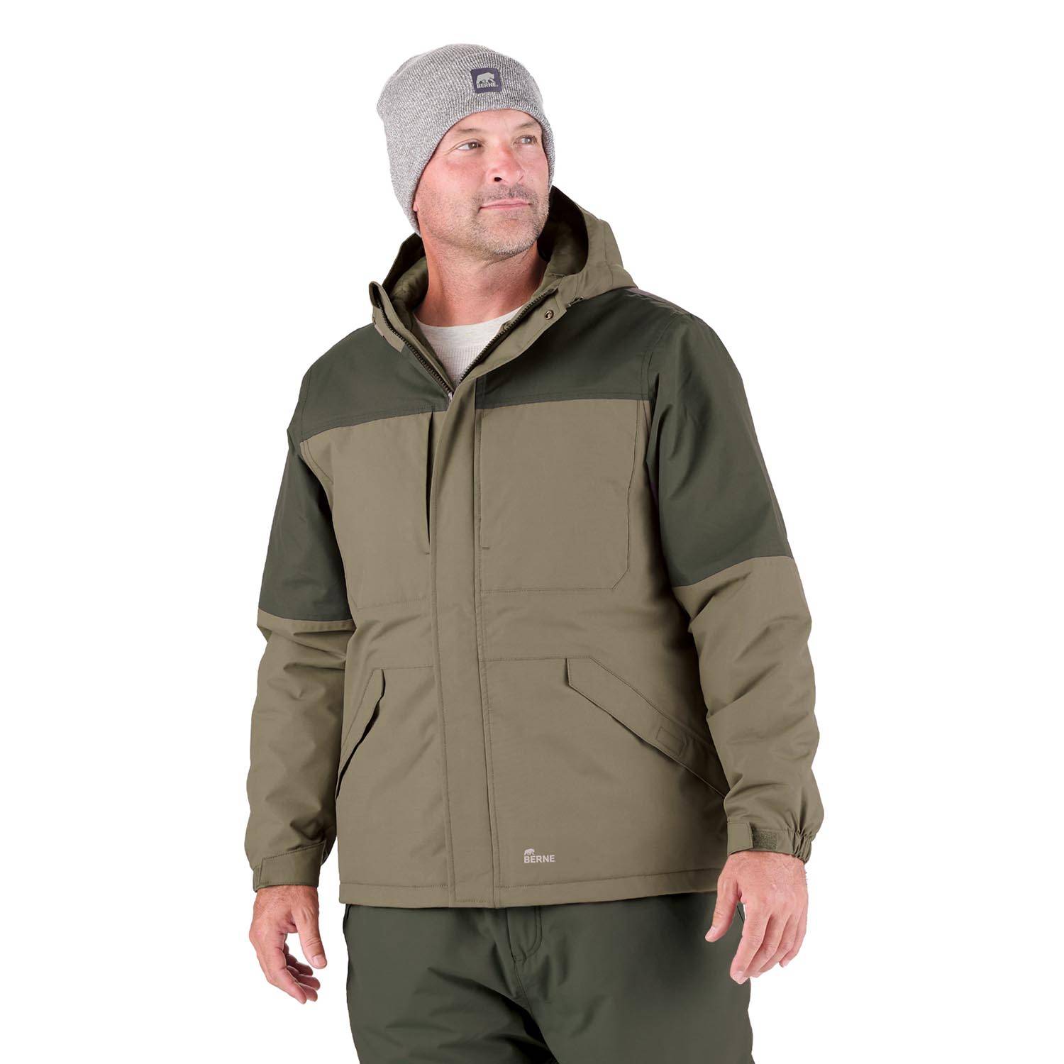 BERNE MEN'S COASTLINE HOODED PARKA