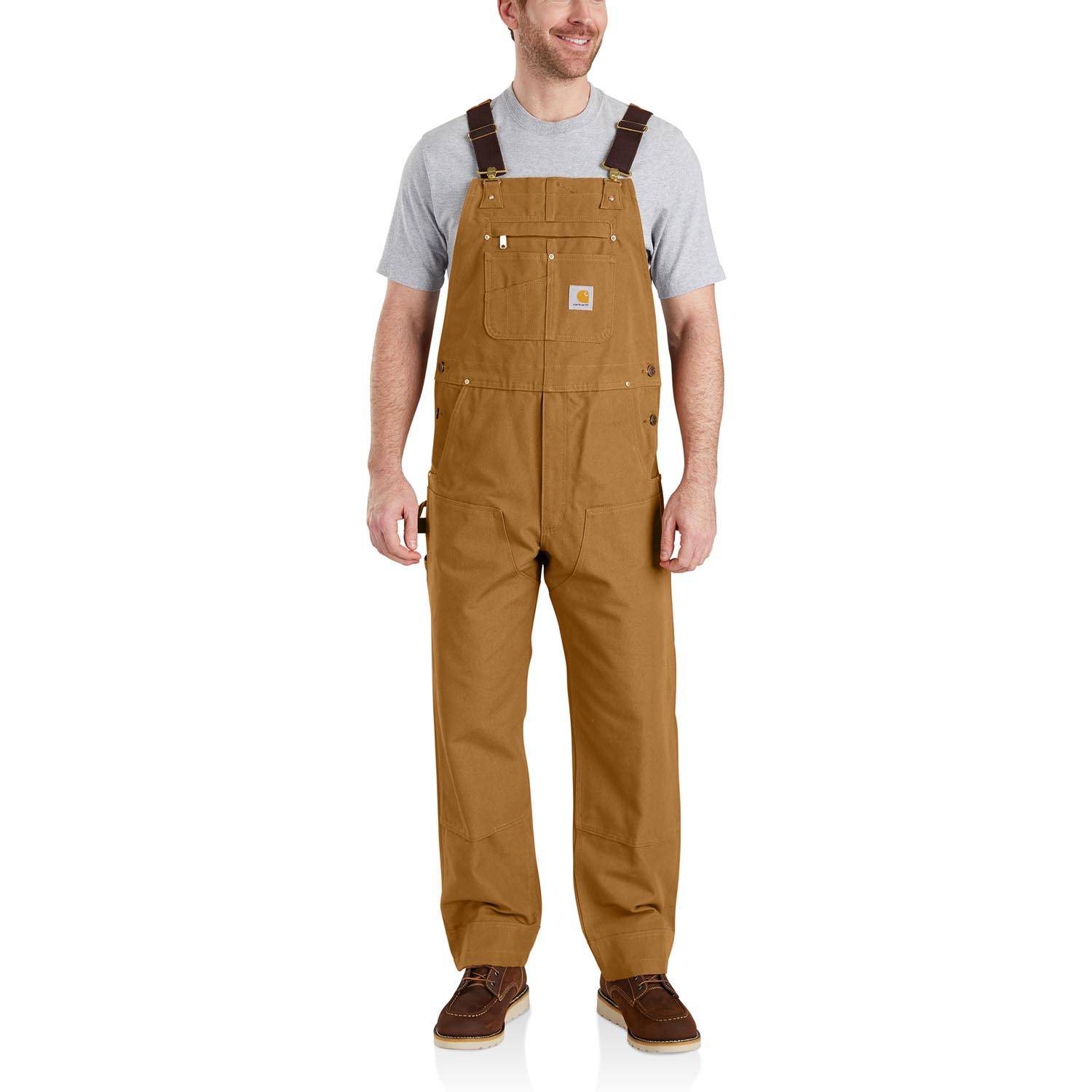 CARHARTT RELAXED FIT DUCK BIB OVERALLS