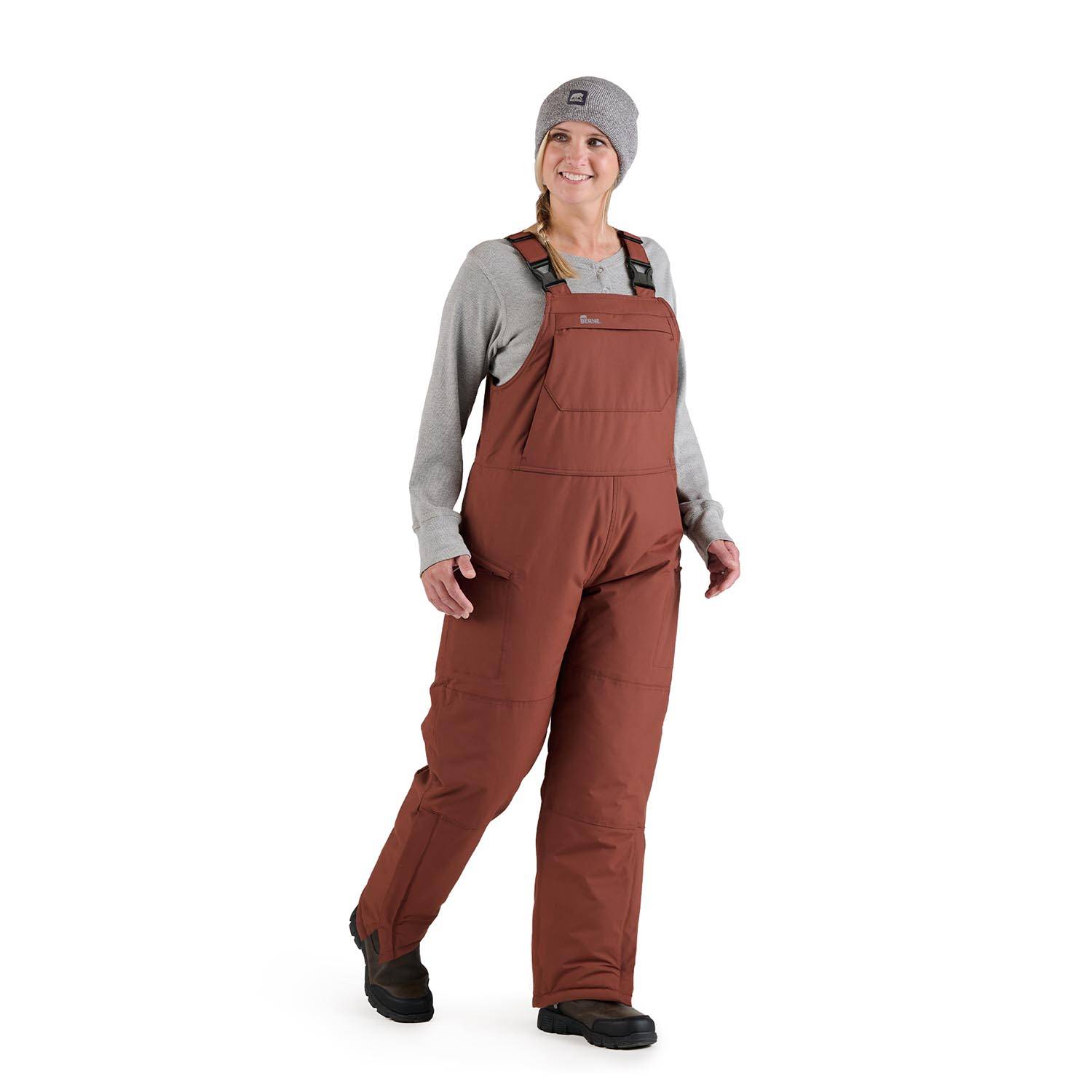 BERNE WOMEN�S COASTLINE INSULATED BIB OVERALLS