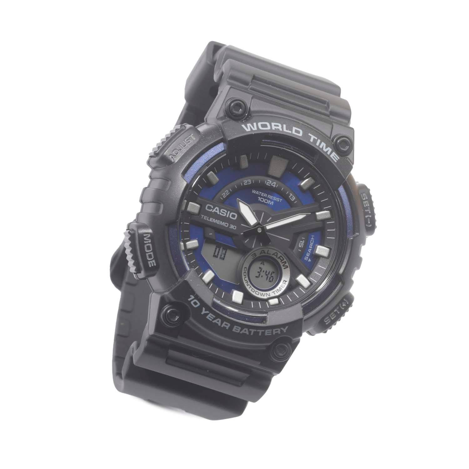 Casio Black Resin Sports Watch
