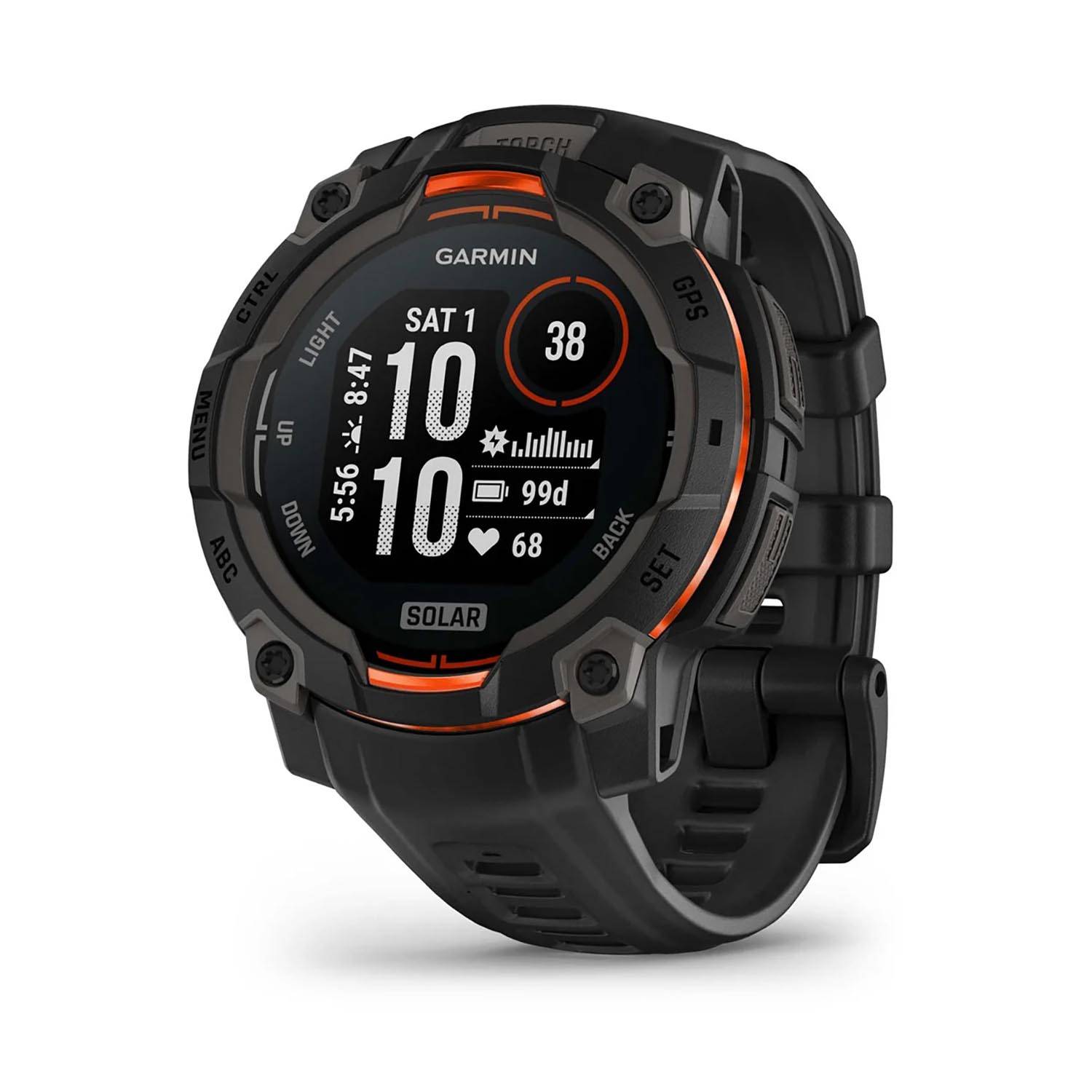 Garmin Instinct� 3 Solar Smartwatch, 45 mm