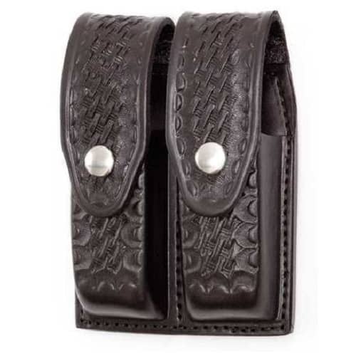 GOULD & GOODRICH LEATHER DOUBLE MAGAZINE POUCH