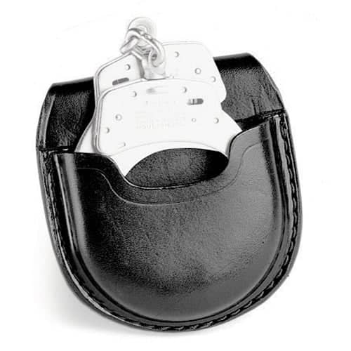 GOULD & GOODRICH LEATHER OPEN TOP CUFF CASE