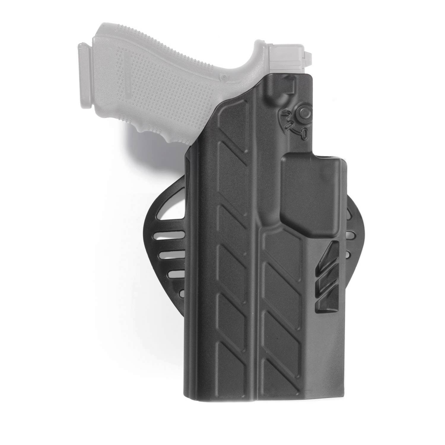 TELR Level 1 Large Light Bearing Holster w/ Paddle & Loop