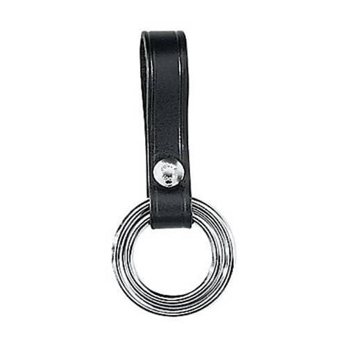 Gould & Goodrich Leather Double Ring Flashlight Holder