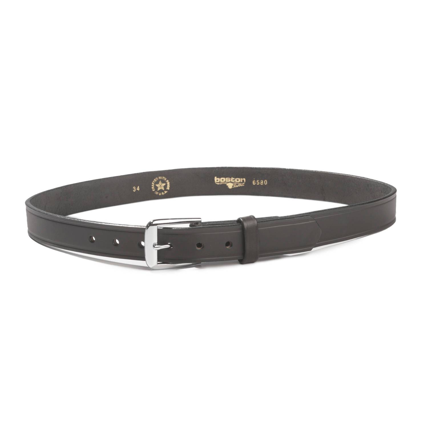 Boston Leather Garrison Belt 1.25 inch