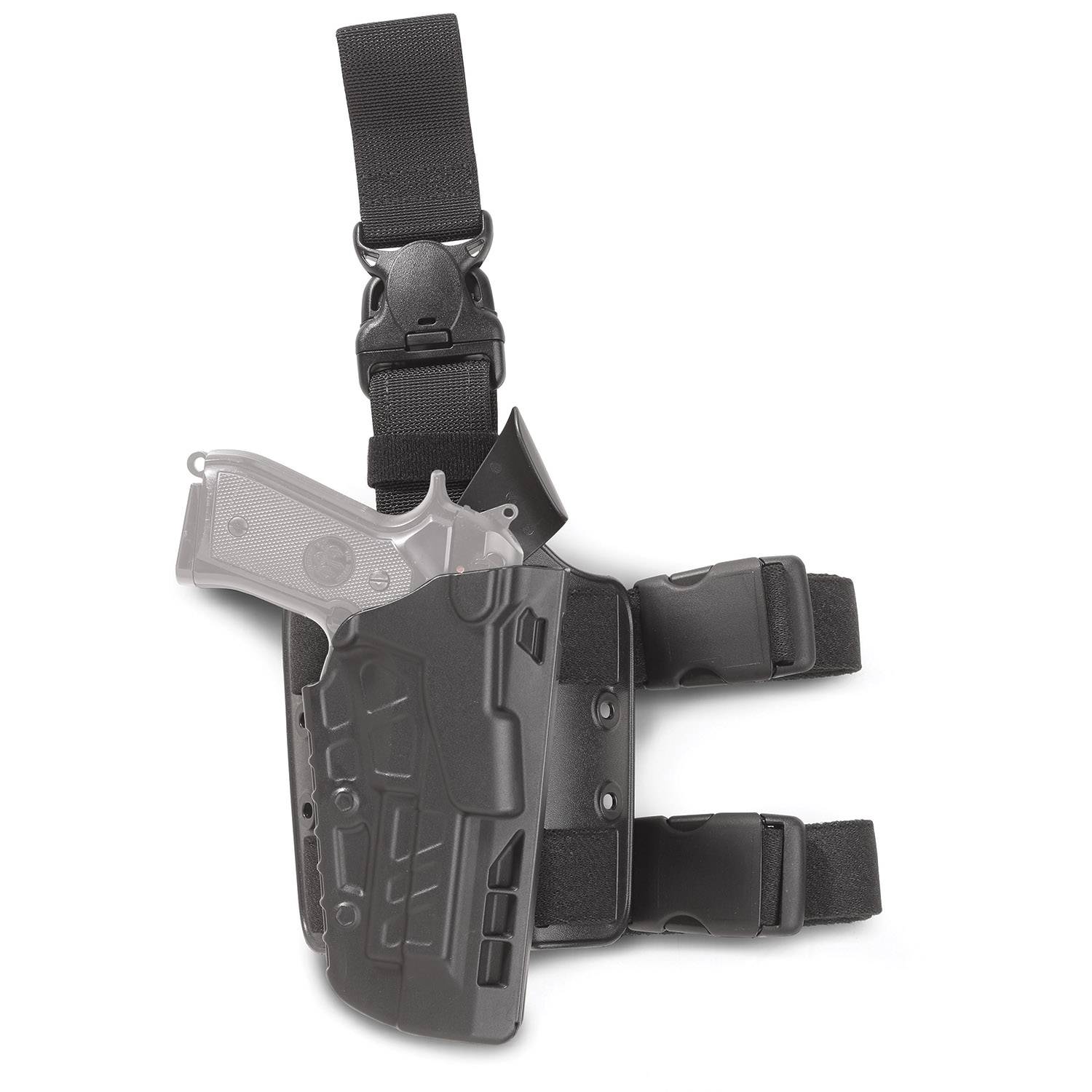 Safariland 7TS 7385 ALS Quick Detach Drop Leg Holster