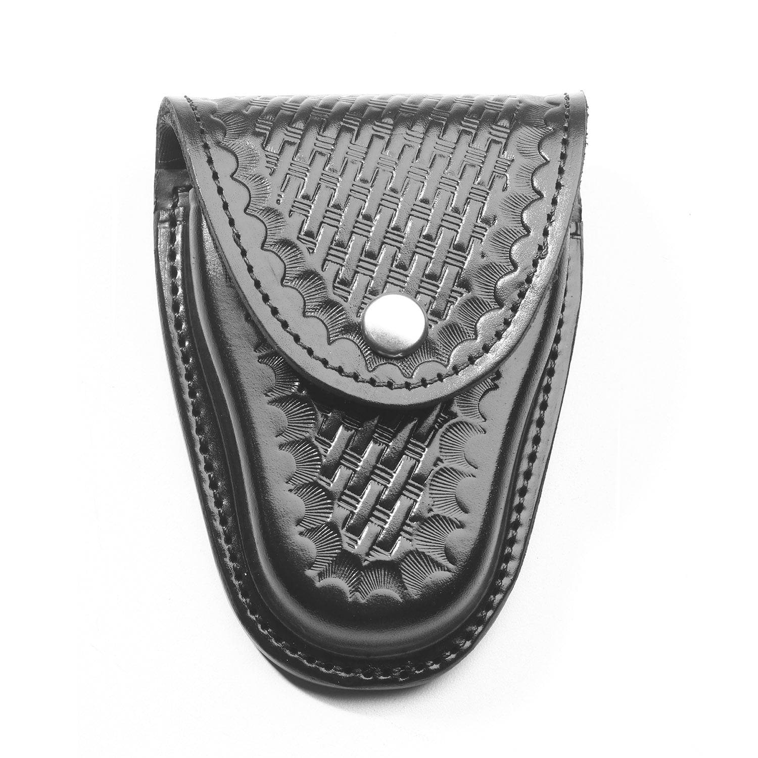 Gould & Goodrich Leather Handcuff Case with Integrated Glove