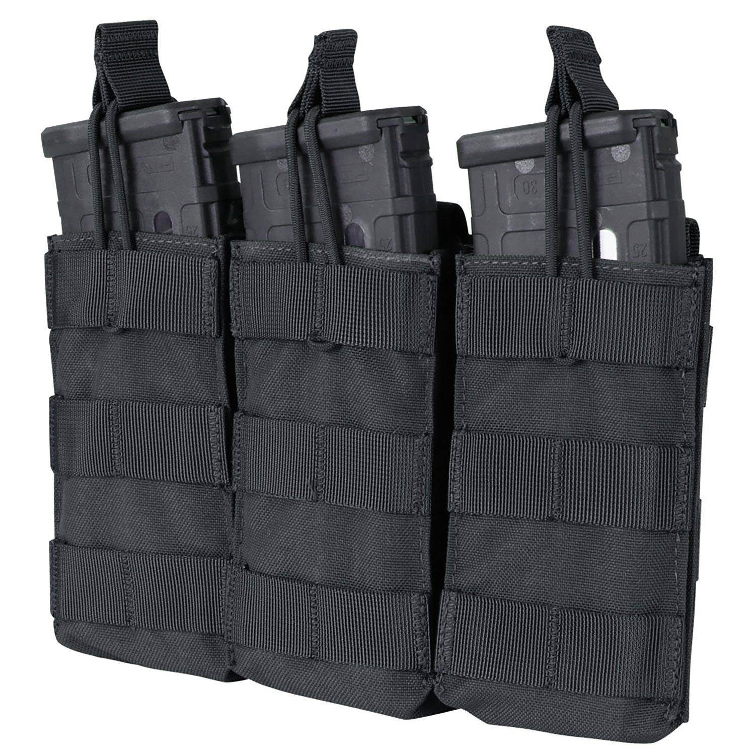 CONDOR TRIPLE OPEN TOP M4 MAG POUCH