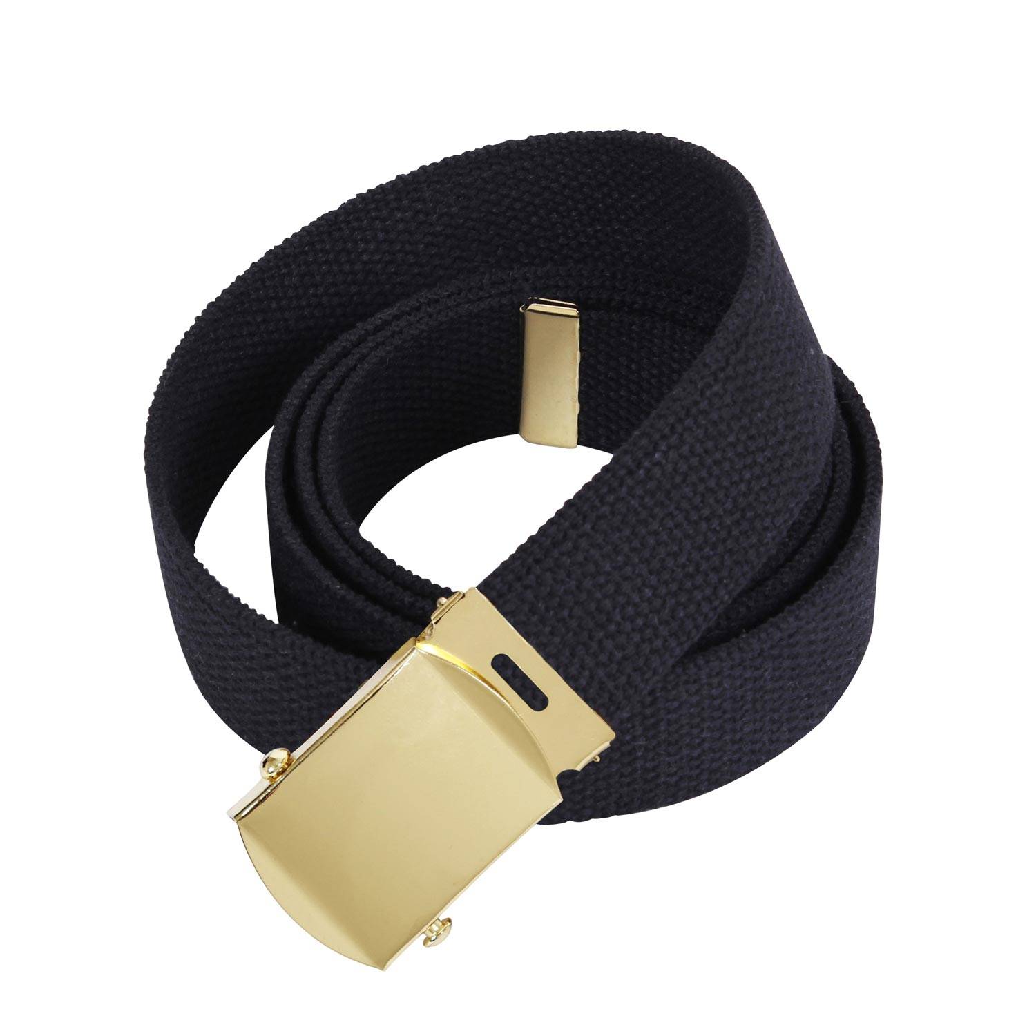 ROTHCO WEB BELT COTTON BRASS BUCKLE 54"