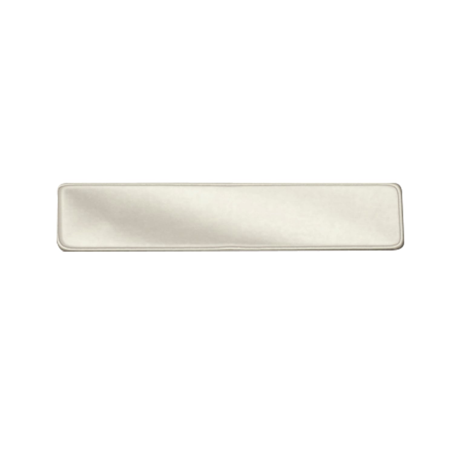3/8" X 2 1/4" METAL SERVICE BAR NAME TAG WITH ATTACHMENT