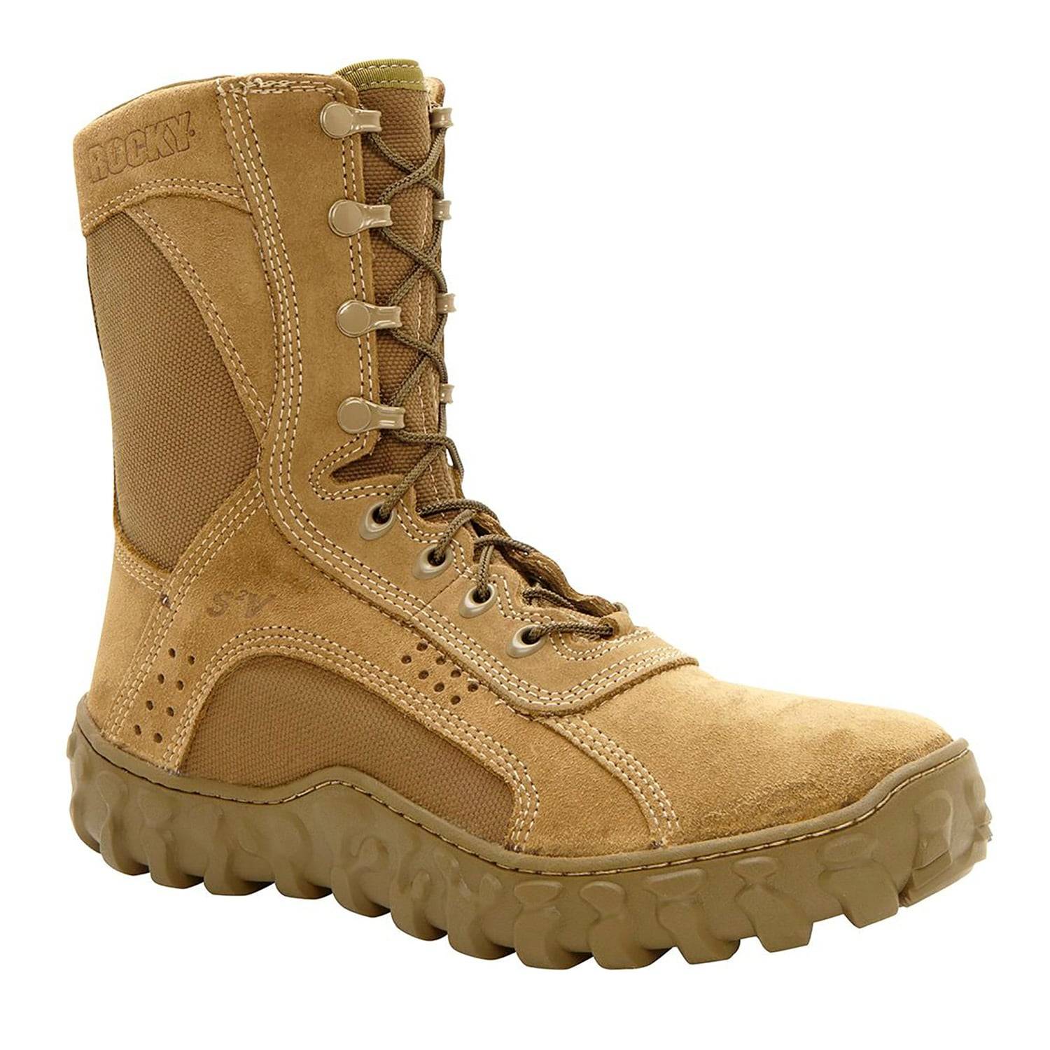 Rocky S2V Steel Toe 8" Military Boot