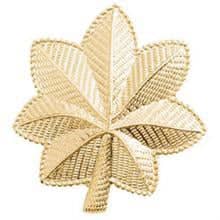 LAWPRO LT. COLONEL OAK LEAF COLLAR INSIGNIA