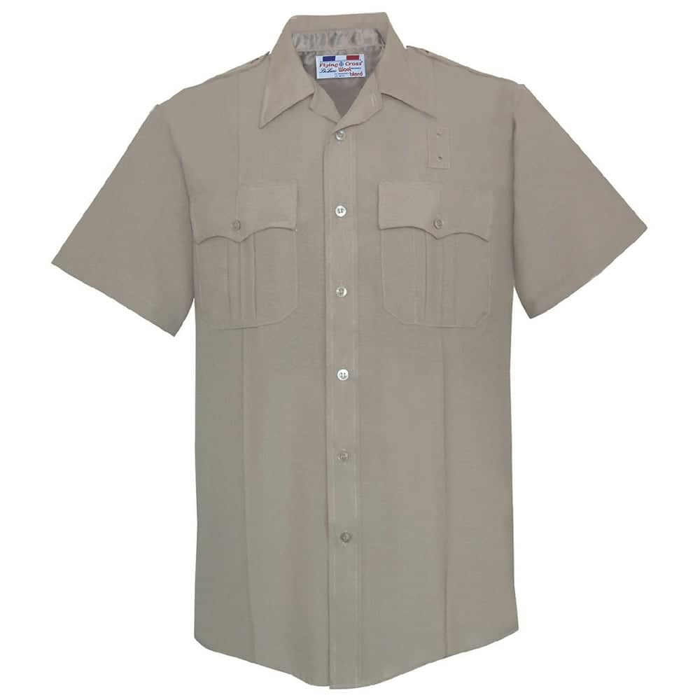 FLYING CROSS POLY WOOL SHORT SLEEVE SHIRT