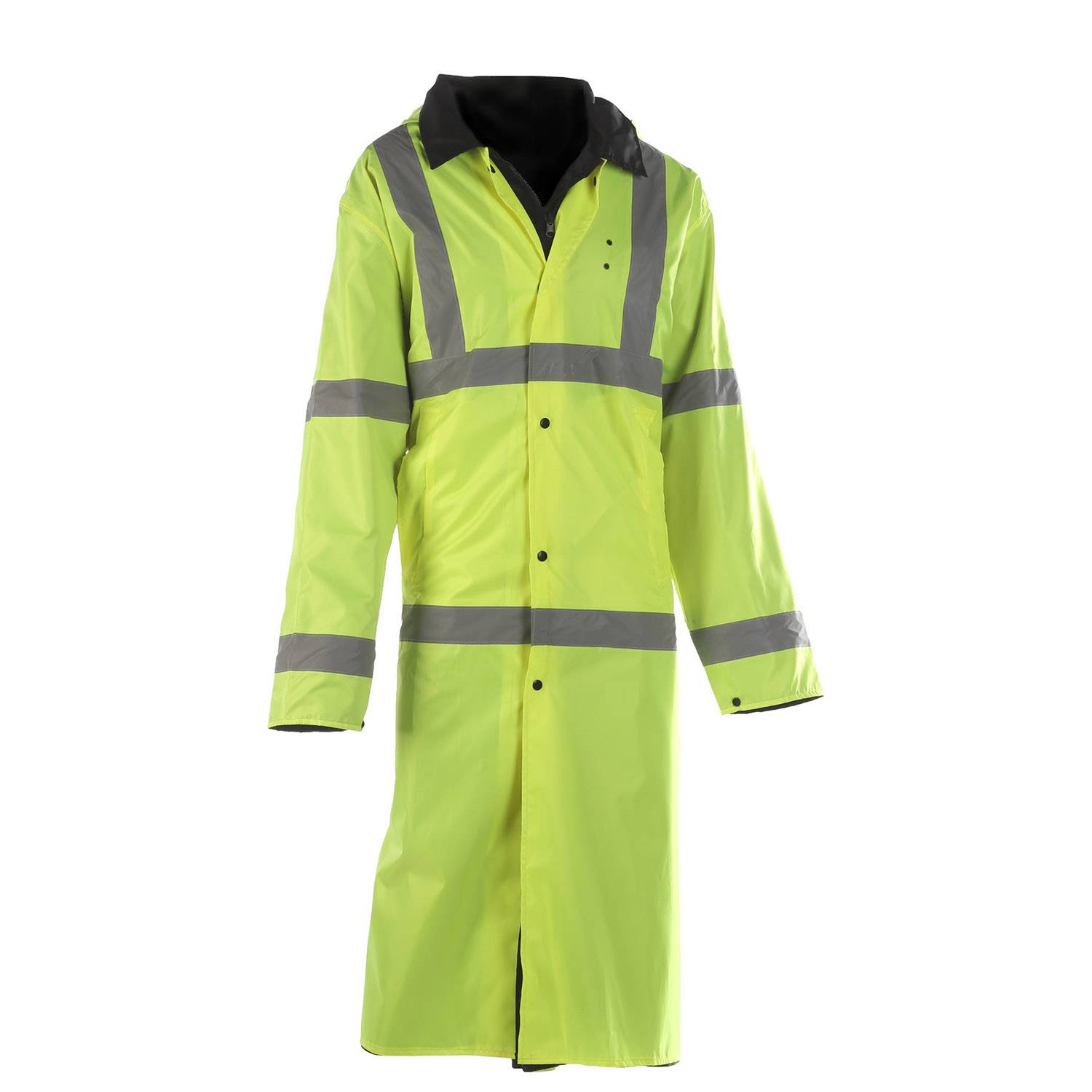 Liberty Uniforms Reversible ANSI 3 HI Viz Raincoat