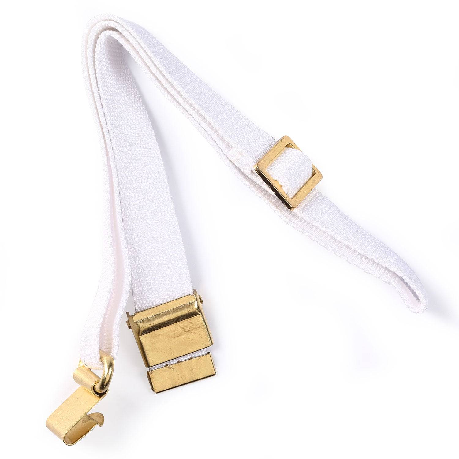 PARRIS MFG WHITE WEB RIFLE SLING FOR PARADE DRILL REPLICA RI