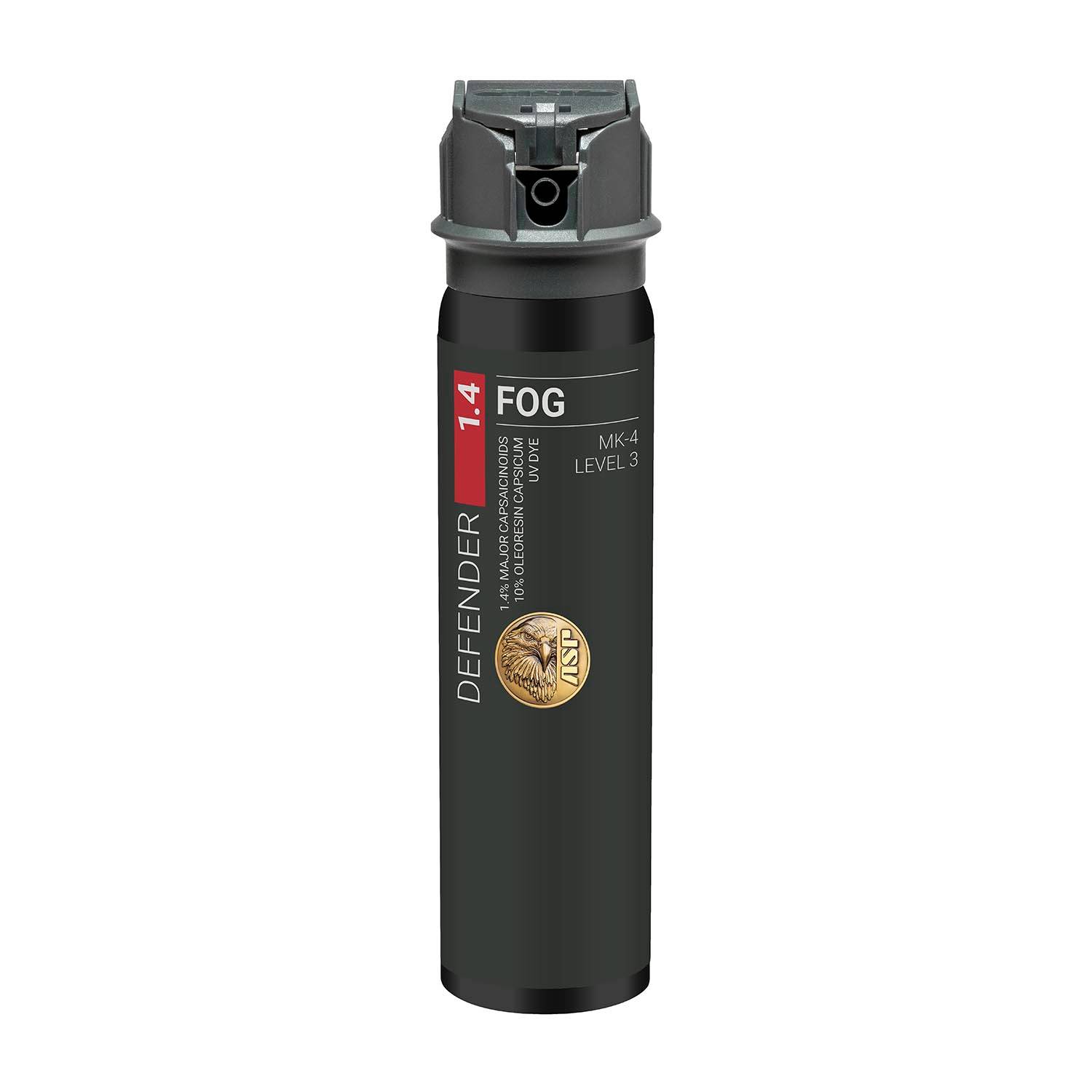 ASP Defender LE OC Pepper Spray, MK-4 Fog w/ UV, 1.4%