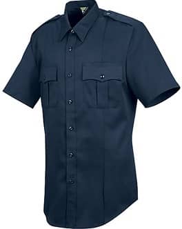 SOUTHEASTERN SHIRT MEN'S SHORT SLEEVE POPLIN POLICE SHIRT WI