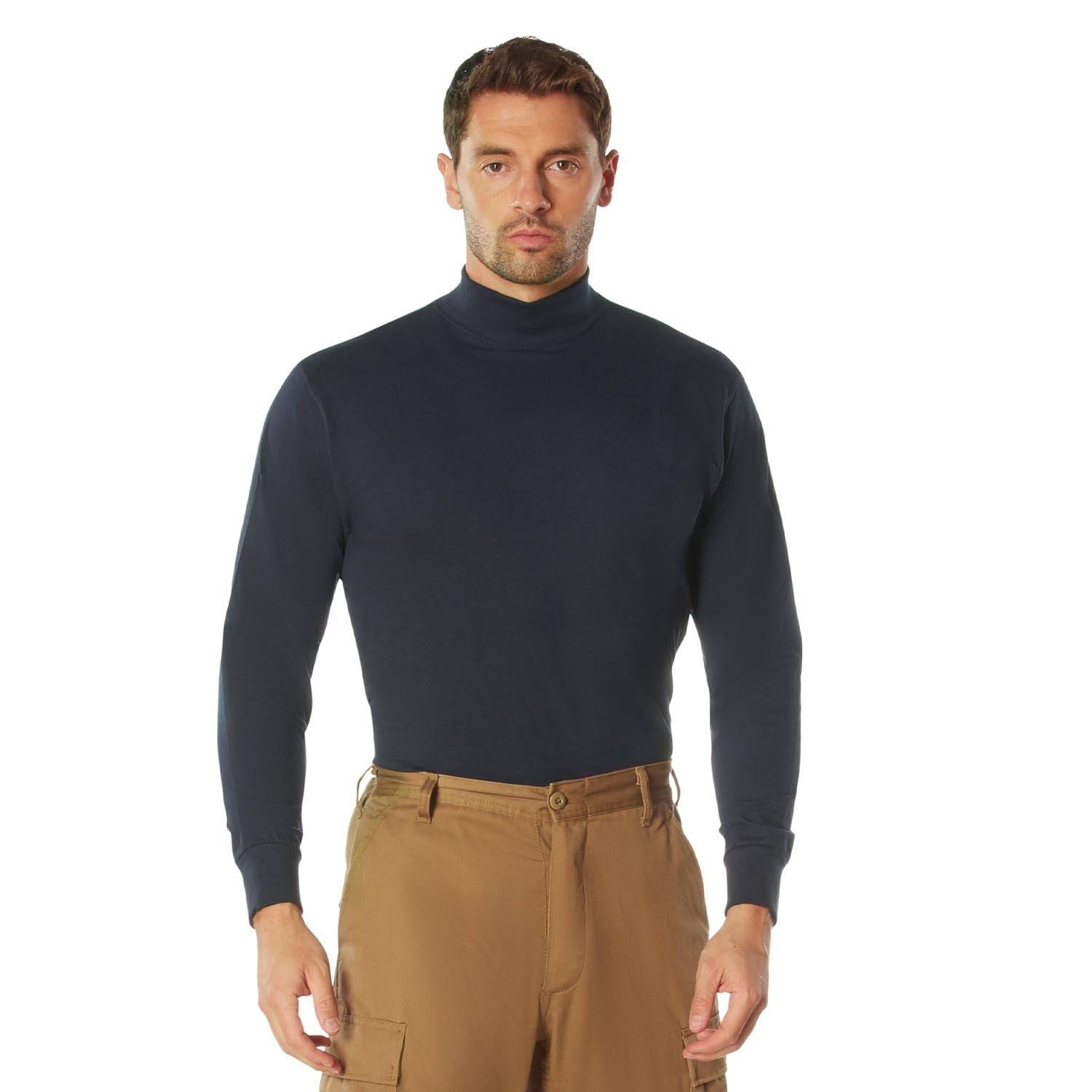 ROTHCO MEN'S MOCK TURTLENECK