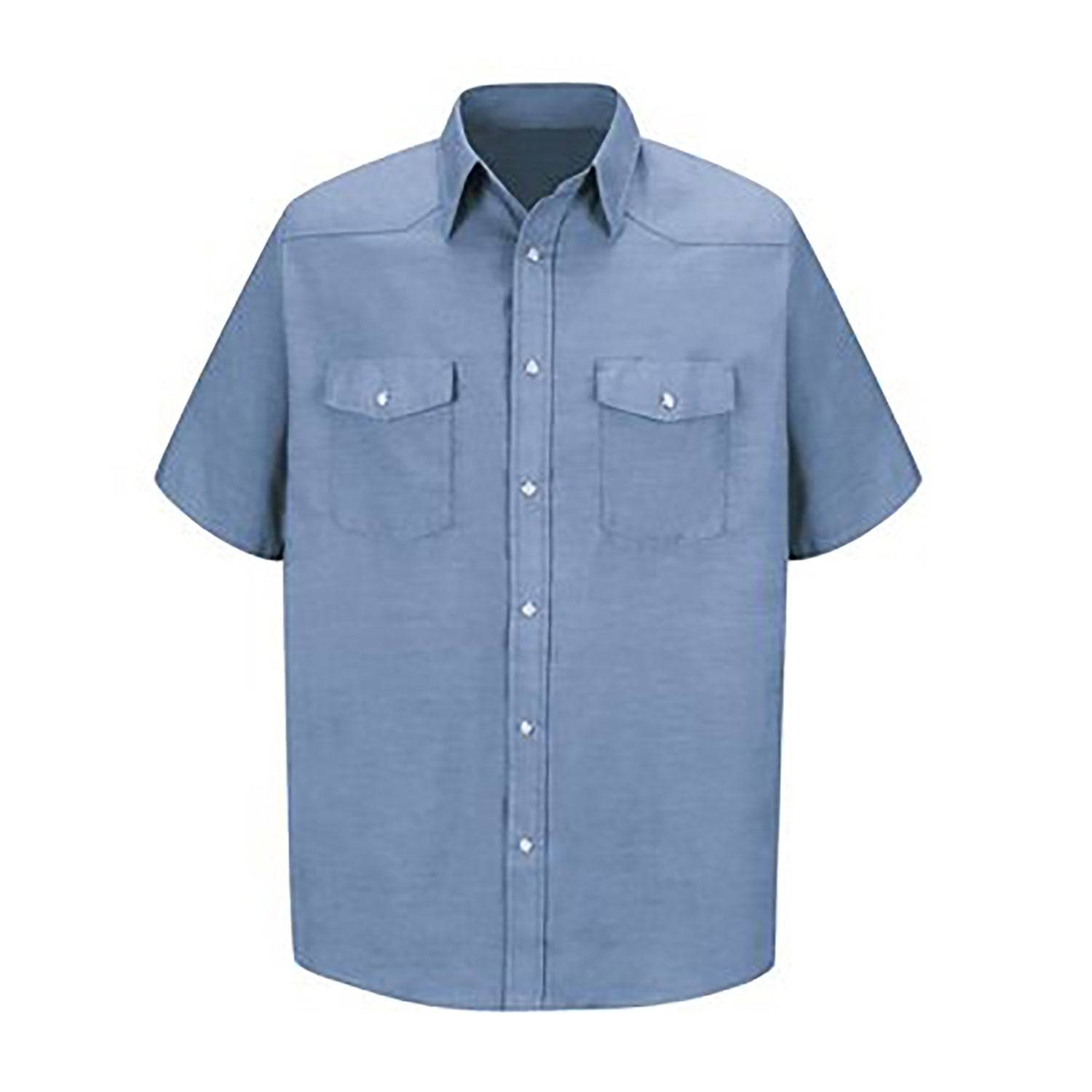 Red Kap Deluxe Western Style Short Sleeve Shirt