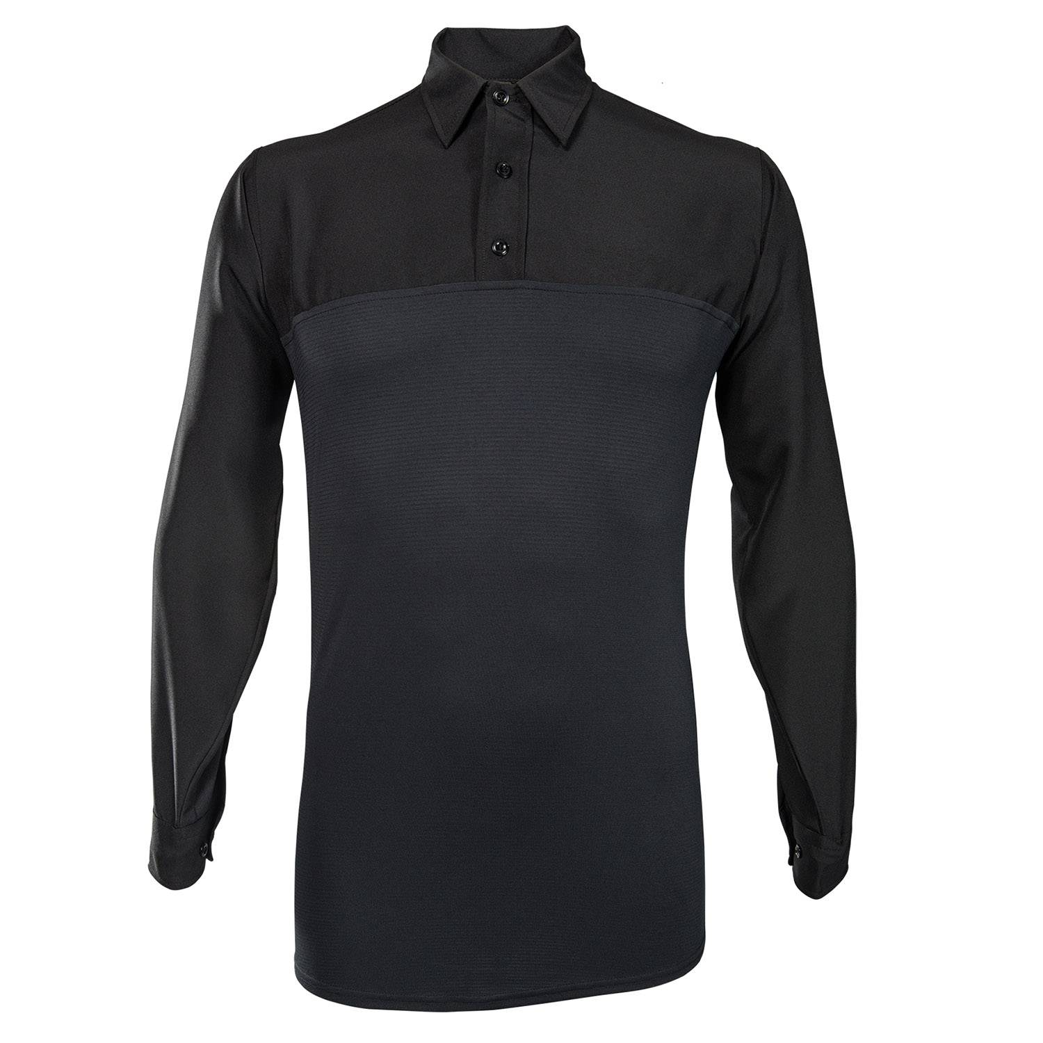 Flying Cross Men's Long Sleeve Poly Wool Hybrid Performance