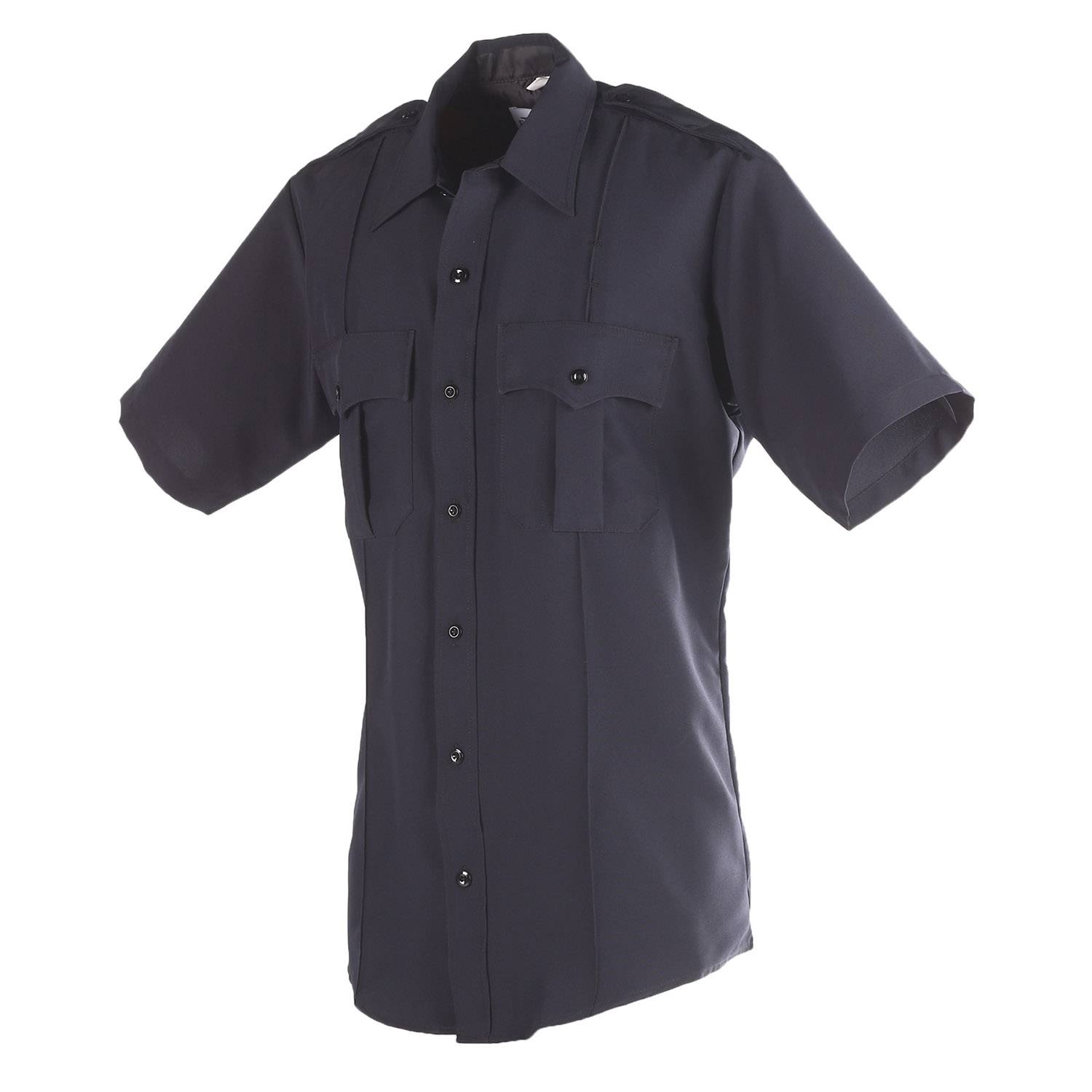 FLYING CROSS MEN'S COMMAND POLYESTER SHORT SLEEVE SHIRT