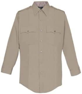 Flying Cross Men's Long Sleeve Command Shirt with Zipper