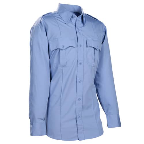 DUTYPRO LONG SLEEVE POLY COTTON MILITARY STYLE SHIRT