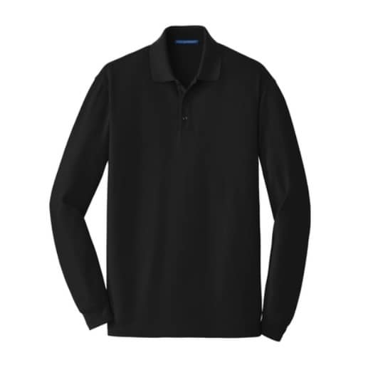 PORT AUTHORITY EZCOTTON LONG SLEEVE POLO
