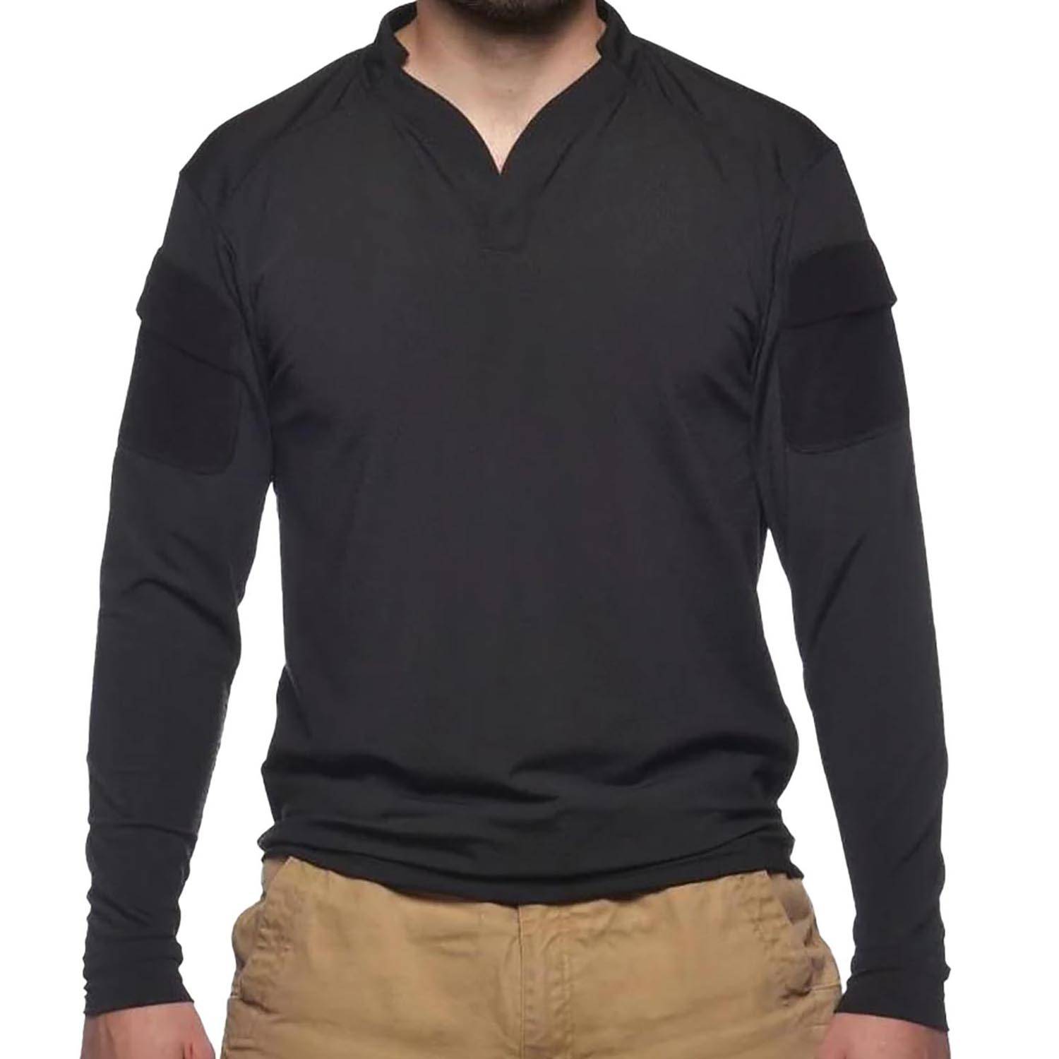 VELOCITY SYSTEMS MEN'S BOSS RUGBY LONG SLEEVE SHIRT