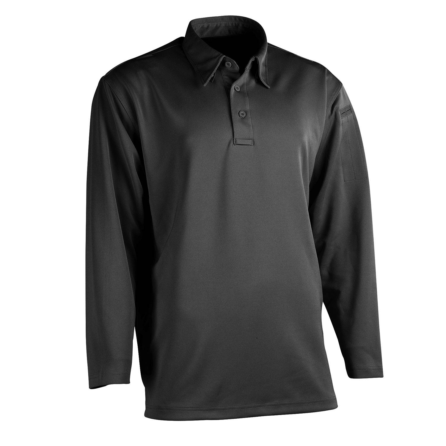 GALLS MEN�S LONG SLEEVE COOLBEST II PERFORMANCE POLO