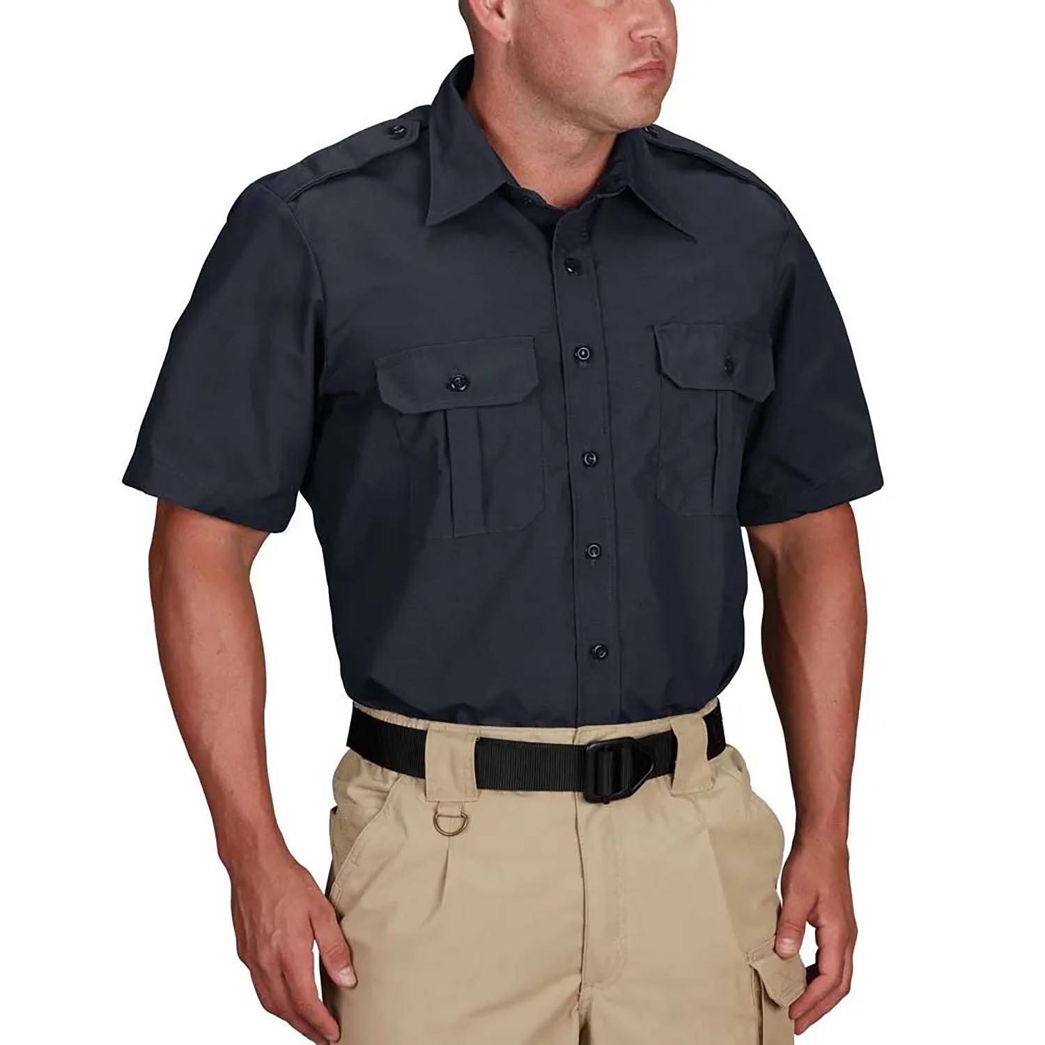 PROPPER POLYESTER/COTTON RIPSTOP SHORT SLEEVE TACTICAL SHIRT