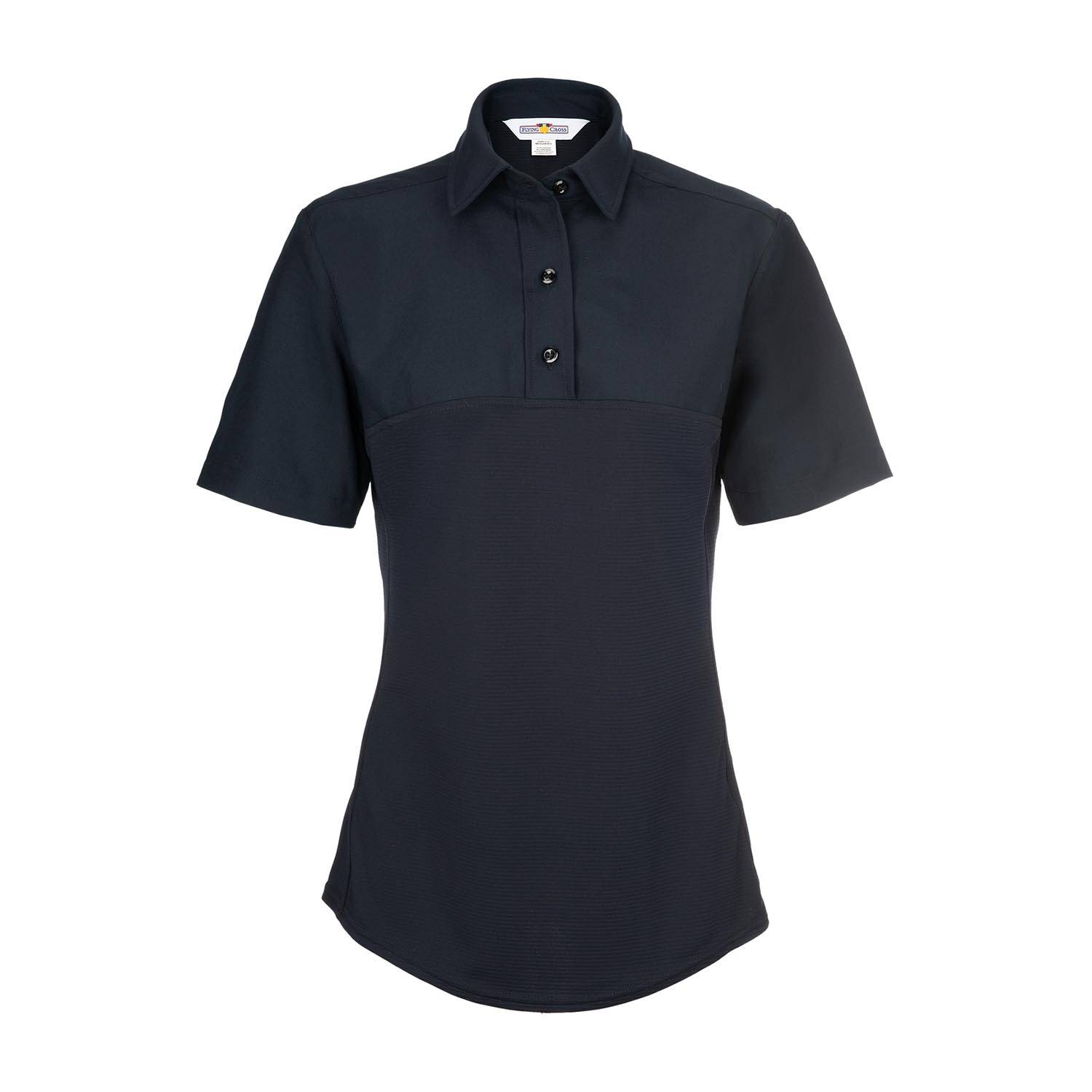 FLYING CROSS WOMEN'S PRIME FLEX POLY/WOOL HYBRID SHORT SLEEV