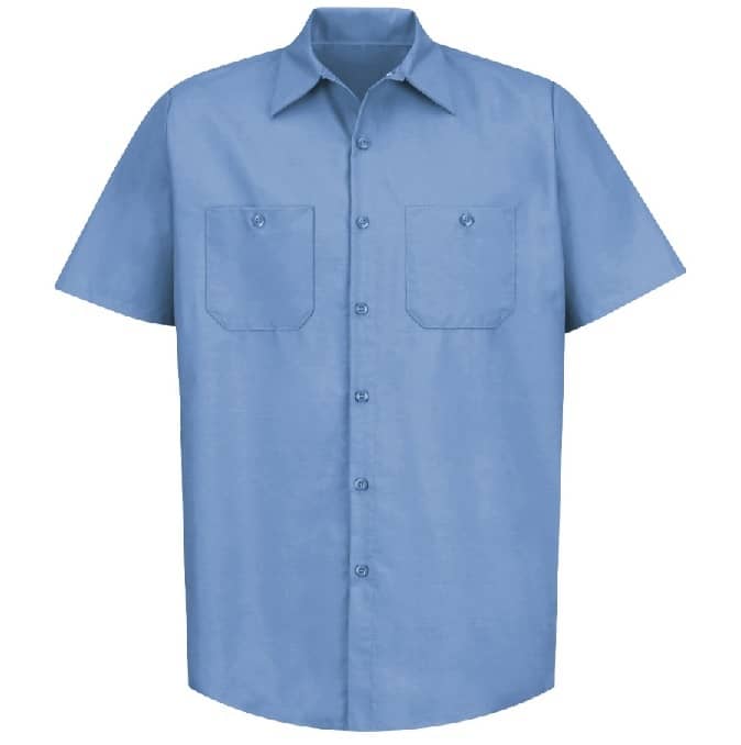 RED KAP MEN'S INDUSTRIAL WORK SHIRT